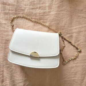 Mango purse with gold chain